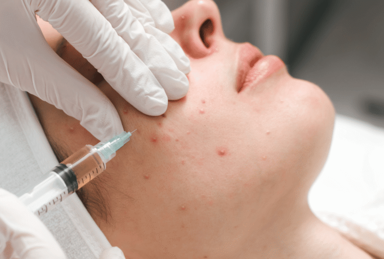 Pimple scar treatment